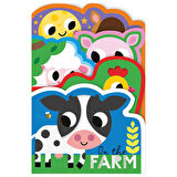 On The Farm (shaped board book with felt)