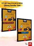 TYT Türkçe-Matematik Son 5 Yıl Çıkmış Sorular Seti Ders-Ders ve Konu-Konu Sırlanmış 2019-2023