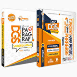 2024 DGS Türkçe Özgün Asimetrik Paragraf-Çıkmış Karma Paragraf Soru Bankası Konu Özetli Çözümlü