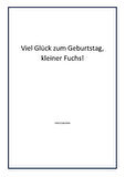 Viel Glück zum Geburtstag, kleiner Fuchs! - Author
