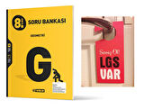 Hız 8.Sınıf LGS Geometri Soru Bankası + Hediye LGS Kapı Askılık Uyarı Levha