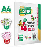 2025 5. Sınıf Yeni Sistem İOKBS Bursluluk 4lü Sarmal Deneme Paketi Seti Türkiye Geneli Dijital Çözüm