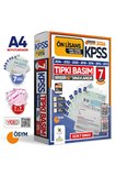 2026 Kpss Önlisans-ortaöğretim/lise Ösym Tıpkı Basım 14lü (7 7) Deneme Seti Tg Dijital Çözümlü