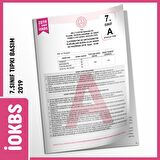 2023 7.Sınıf İOKBS BURSLULUK Çıkmış Soru Tıpkı Basım Türkiye Geneli Dijital Çözümlü Soru Kitapçığı