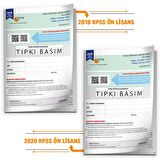 KPSS Ön Lisans 2018-2020 ÖSYM Çıkmış Soru Tıpkı Basım Türkiye Geneli D.Çözümlü Deneme Kitapçık Seti