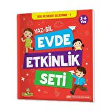 Mucit Karınca 1. Seri (2-4 Yaş) Yaz-Sil Kitaplar - Evde Etkinlik Seti