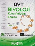 AYT Biyoloji Konu Anlatım Föyleri