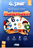 4.Sınıf İlkokul Matematik Soru Bankası Seti - 2 Kitap - 336 Sayfa