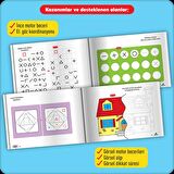 Dikkatli Çizgiler - Okuldan Önce Serisi (5-7 Yaş A-B-C)