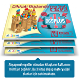 Dikkati Güçlendirme Seti Plus (3 Kitap Materyalsiz - 4 Yaş)