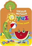 Yaz Boyama Zamanı - Sebzeler Meyveler