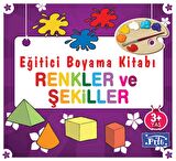 Eğitici Boyama Kitabı - Renkler ve Şekiller