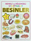 Renkli ve Eğlenceli Çıkartmalar - Besinler (Food)