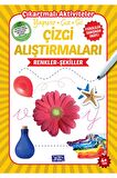Çizgi Alıştırmaları : Renkler - Şekiller (4 Yaş)