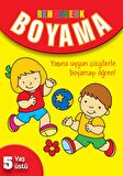 Rengarenk Boyama - 5 Yaş Üstü - Sarı Kitap