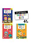 Küçük Dahiler Aktivite Seti 4+ Yaş (3 Kitap Takım)