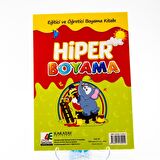 Hiper Boyama - Eğitici ve Öğretici Boyama Kitabı