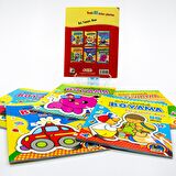Sticker Çıkartmalı Boyama (6 Kitap Takım)