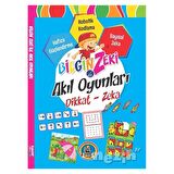 Bilgin Zeki ile Akıl Oyunları Dikkat Zeka - Mavi Seri