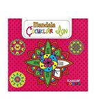 Çocuklar İçin Mandala Pembe