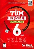 6. Sınıf Tüm Dersler Konu Anlatımlı