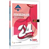 8. Sınıf 24 Adımda Fen Bilimleri Soru Bankası