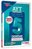 AYT Eşit Ağırlık Çözümlü 5 Deneme