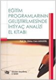 Eğitim Programlarının Geliştirilmesinde İhtiyaç Analizi El Kitabı