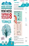 Akıllı Damla Türkçe Yeni Nesil Yaprak Testler-8. Sınıf