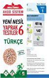 Akıllı Damla Türkçe Yeni Nesil Yaprak Testler - 6. Sınıf