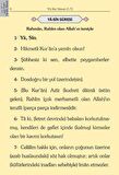 Çanta Boy Süet Mealli Yasin Cüzü (Kırmızı, Elifli-Vavlı)