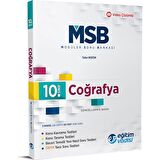 10. Sınıf Coğrafya Güncel MSB Modüler Soru Bankası