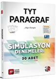 3D TYT Paragraf Sımulasyon 30 Deneme 2023