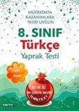 Nartest 8.Sınıf Türkçe Yaprak Testi