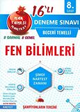 8. Sınıf Fen Bilimleri Nar Tanesi 16 lı Deneme Sınavı