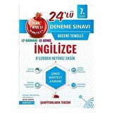 7. Sınıf İngilizce Nar Tanesi 24 lü Deneme Sınavı