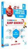 8. Sınıf 1. Dönem Tüm Dersler 4’Lü Kamp Denemesi