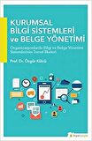Kurumsal Bilgi Sistemleri ve Belge Yönetimi