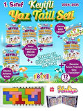 1. Sınıf – Keyifli Yaz Tatili Seti (5 Kitap) key yaz tatil 2024 2025 katamino hadiye