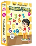 Toplama Çıkarma - Dört İşlem Kartları 9+ Yaş