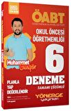 2024 OABT Okul Öncesi Öğretmenliği Çözümlü 6 Deneme (Planla Yap Değerlendir)