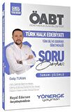 ÖABT Türk Dili ve Edebiyatı Öğretmenliği Türk Halk Edebiyatı Soru Bankası Çözümlü