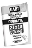 2023 ÖABT Sosyal Bilgiler Öğretmenliği Coğrafya 21x10 Deneme Çözümlü Yönerge Yayınları