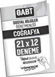ÖABT Sosyal Bilgiler Öğretmenliği Coğrafya 21x12 Deneme Çözümlü Yönerge Yayınları