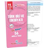 11. Sınıf Türk Dili ve Edebiyatı Çek Kopart Akıllı Test