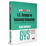 T.C. Sanayi ve Teknoloji Bakanlığı GYS Şube Müdürü - Şef - Memur Soru Bankası