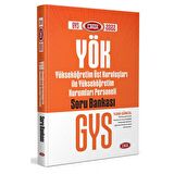 YÖK Üst Kuruluşları ile YÖK Personeli GYS Soru Bankası