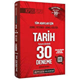 Pegem Yayınları 2020 KPSS Genel Yetenek Genel Kültür Tarih 30 Deneme