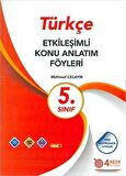 5. Sınıf Türkçe Etkileşimli Konu Anlatım Föyleri