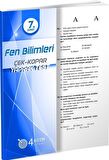 4 Adım 7. Sınıf Fen Bilimleri Çek Kopar Yaprak Test